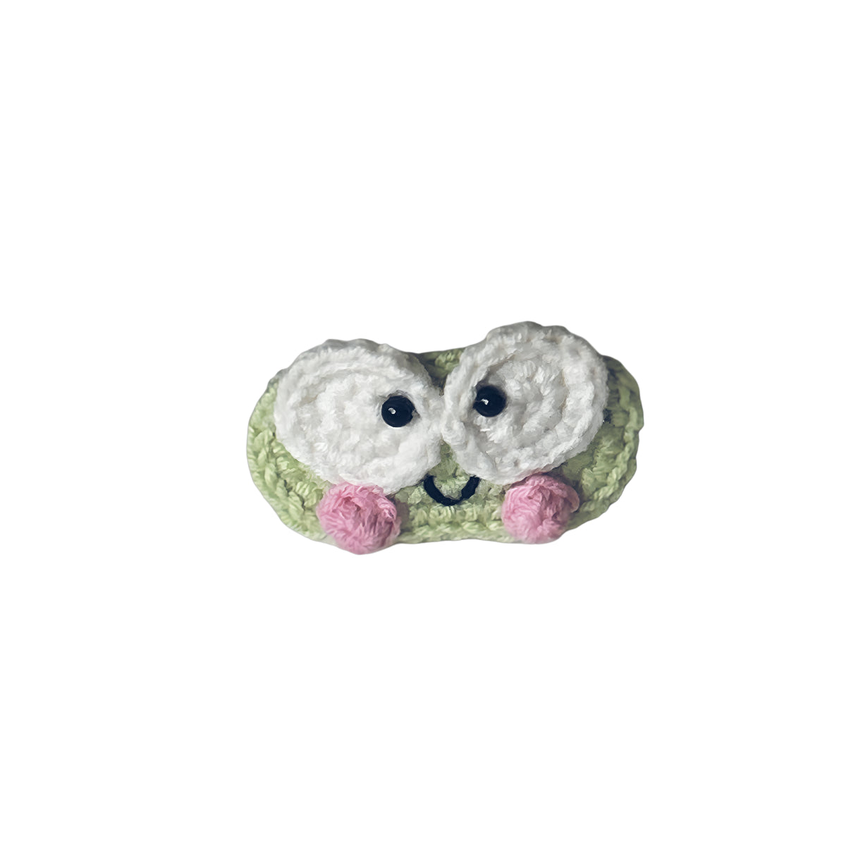 Haarspange mit Froschmotiv